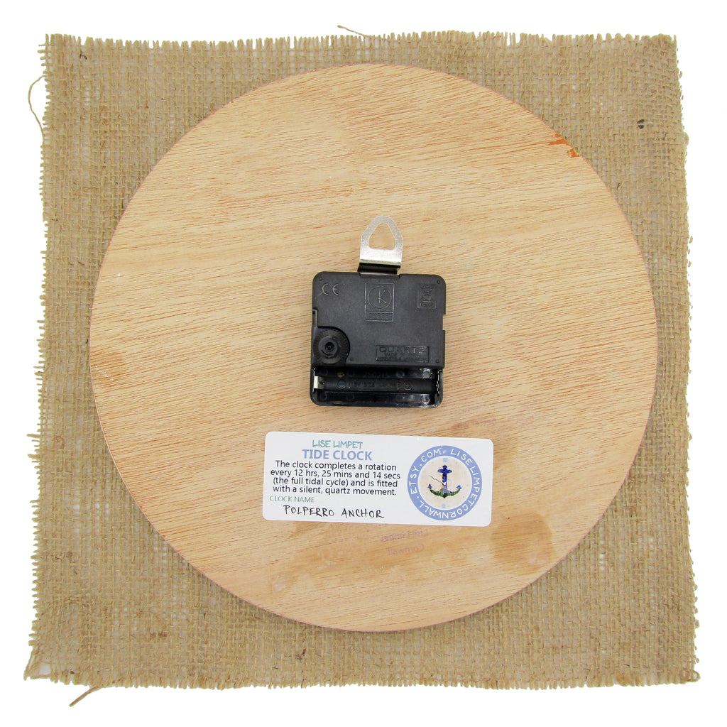 TIDE CLOCK - Polperro Anchor