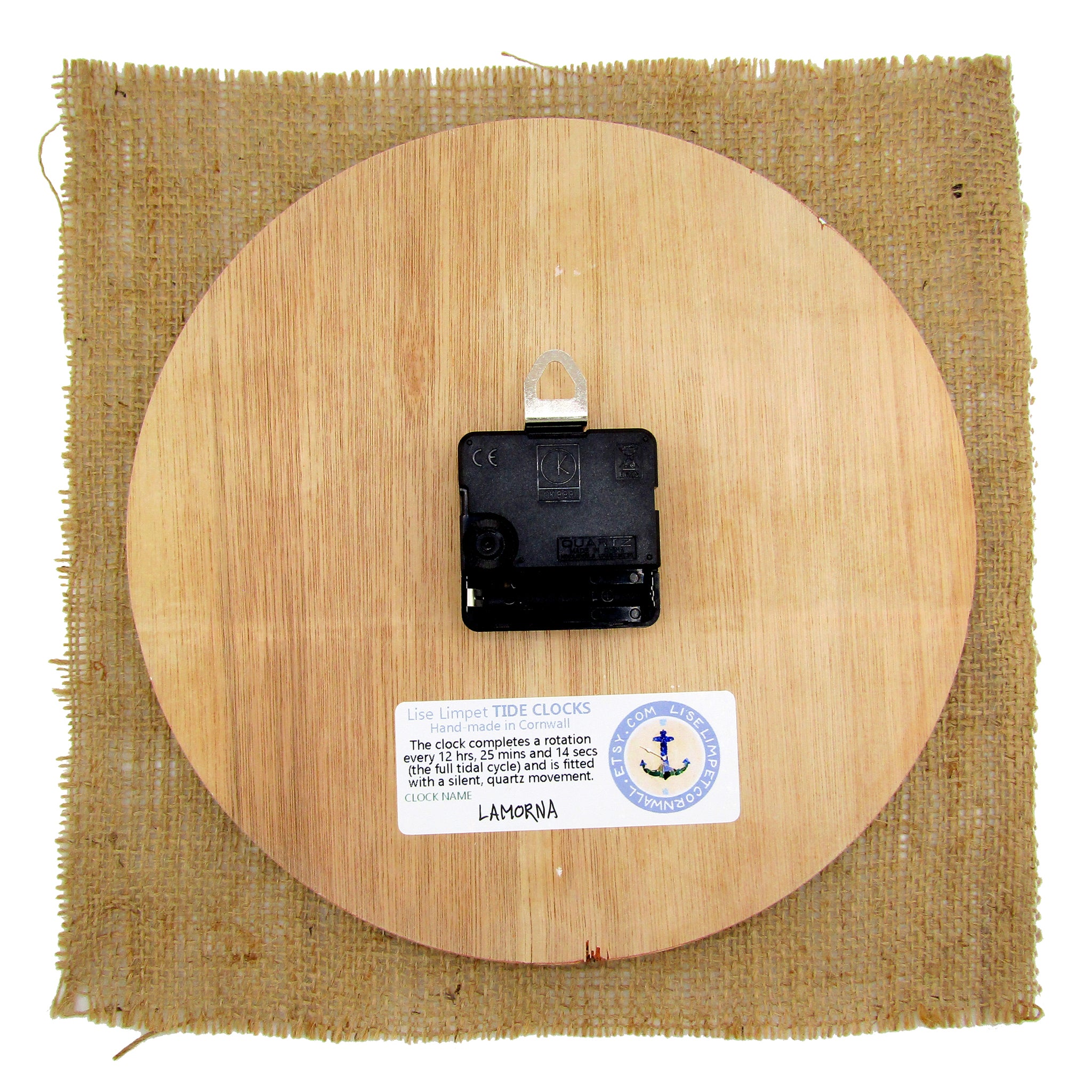 TIDE CLOCK - Lamorna