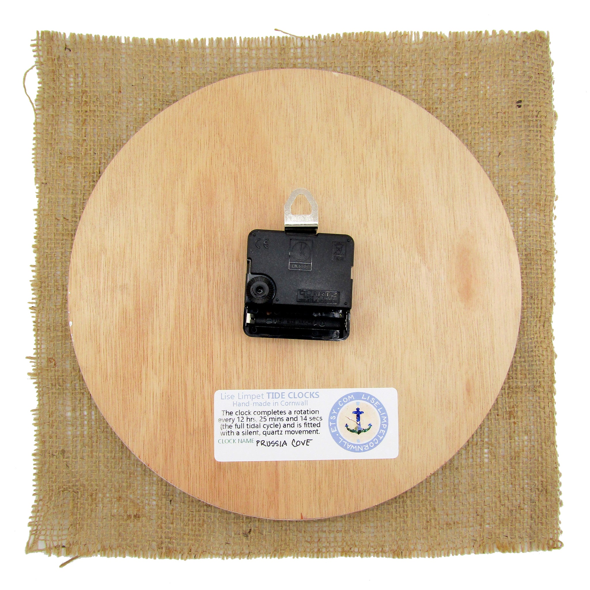 TIDE CLOCK - Prussia Cove